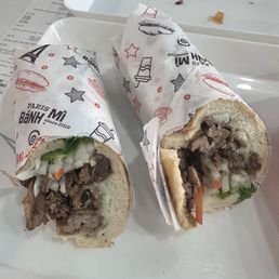 Grilled pork Bahn Mi Grilled pork Bahn Mi