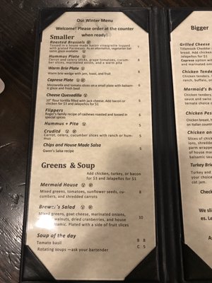 Menu photo 6 Three Mermaids Public House Tigard, OR