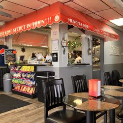 Front register and sandwich making area right when you walk in