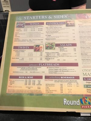 Menu photo 8 Round Table Pizza San Diego, CA Menu photo 8 Round Table Pizza San Diego, CA