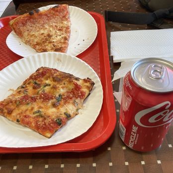 Lillian Pizzeria - Regular slice and Grandma slice - Pizza Near Me - Forest Hills, New York Lillian Pizzeria - Regular slice and Grandma slice - Pizza Near Me - Forest Hills, New York