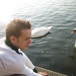 Roath Park - Me in roath