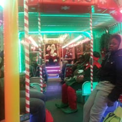 66 Chicago Avenue Bus - Santa doesn't ride a sleigh. He takes the #66!