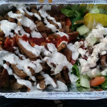 Austin's Habibi - Lamb plate. We ordered an extra gyro with this, since it doesn't come with one. - Mediterranean Near Me - Austin, Texas Austin's Habibi - Lamb plate. We ordered an extra gyro with this, since it doesn't come with one. - Mediterranean Near Me - Austin, Texas