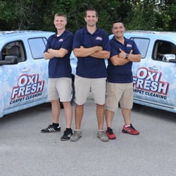 Oxi Fresh Carpet Cleaning - Our team of technicians: Kyle, Brian, and Anibal
