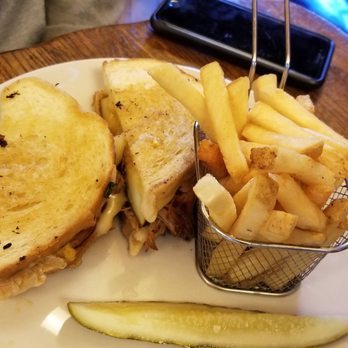 MeMe's Cafe - Zion Cubano sandwich $13 (4/5)- buttered, toasted, crispy bread. Moist pulled pork, a slice of ham, pretty thick sandwich. - American Near Me - Springdale, Utah MeMe's Cafe - Zion Cubano sandwich $13 (4/5)- buttered, toasted, crispy bread. Moist pulled pork, a slice of ham, pretty thick sandwich. - American Near Me - Springdale, Utah