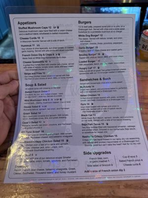 Menu photo 2 White Dog Black Cat Cafe Green Bay, WI Menu photo 2 White Dog Black Cat Cafe Green Bay, WI