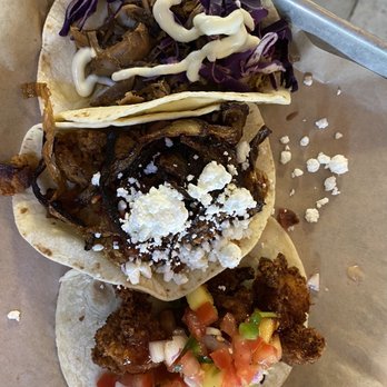 Strange Taco Bar - Trio of tacos - Tacos Near Me - Lawrenceville, Georgia Strange Taco Bar - Trio of tacos - Tacos Near Me - Lawrenceville, Georgia