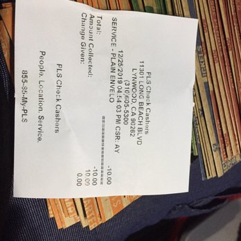 Western Union - PLS Check Cashers - Ripping me off lol - Banks & Credit Unions Near Me - Lynwood, California Western Union - PLS Check Cashers - Ripping me off lol - Banks & Credit Unions Near Me - Lynwood, California
