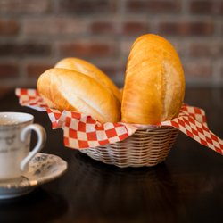 Brazilian Grill & Bakery - Pao Frances (Brazil's beloved Bread Roll) voce encontra fresquinho todos os dias! Fresh made daily!