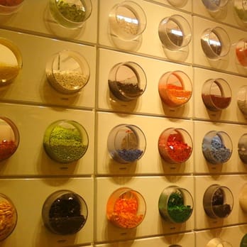 The Lego Store - An entire wall of varied assortment of LEGO bricks/parts - Toy Stores Near Me - Glendale, California