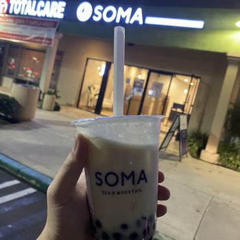 SOMA Tea & Mocktail - Golden Milk Tea - Bubble Tea Near Me - Irvine, California