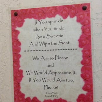 Peters BBQ - Ladies, READ THIS and UNDERSTAND THIS!!!! - Barbeque Near Me - Ellinger, Texas