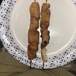 Fai's Chinese Restaurant - Poop on a stick supposed to poop on a stick supposedly chicken teriyaki