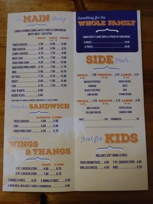 Menu photo 5 Shut Em Down Authentic Southern Restaurant Jacksonville, FL