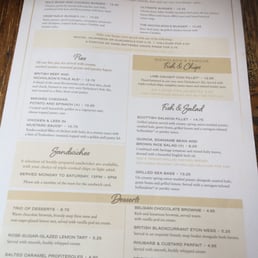 Menu, page 1 Menu, page 1