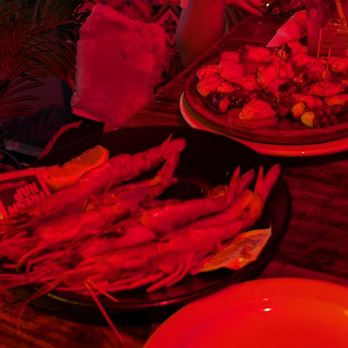 Casa d'Paco - Whole shrimp/langostinos (4) and pulpo/octopus tapas - Spanish Near Me - Newark, New Jersey Casa d'Paco - Whole shrimp/langostinos (4) and pulpo/octopus tapas - Spanish Near Me - Newark, New Jersey