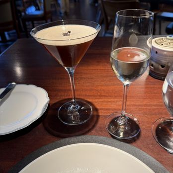 Bludorn - Mezcal Espresso Martini - New American Near Me - Houston, Texas
