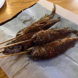 Grilled yellowtail. Grilled yellowtail.
