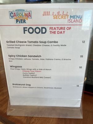 Menu photo 6 Carolina Beach Pier Carolina Beach, NC Menu photo 6 Carolina Beach Pier Carolina Beach, NC