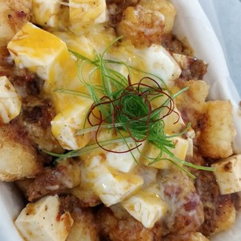 Bopomofo Cafe - Mapo tots. - Bubble Tea Near Me - San Gabriel, California Bopomofo Cafe - Mapo tots. - Bubble Tea Near Me - San Gabriel, California