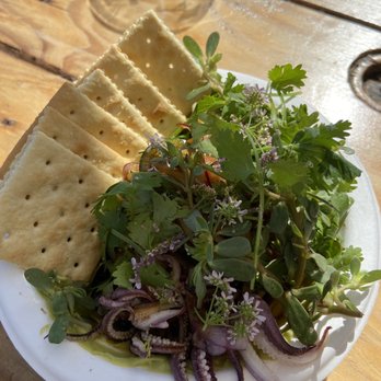 Popoca - Squid ceviche - Salvadoran Near Me - Oakland, California