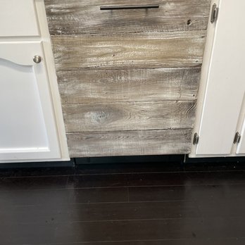 Appliance Leaders - Here is a pic of my homemade panel from old fence wood to use temporarily until I remodel:) - Appliances Near Me - Hayward, California