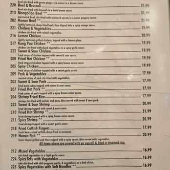 China Garden - Menu May 2025 - Chinese Near Me - Houston, Texas