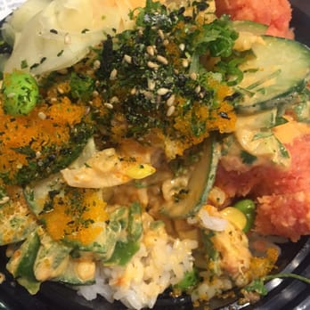 Poke Salad Bar - Delicious poke with spicy tuna - Poke Near Me - Pasadena, California Poke Salad Bar - Delicious poke with spicy tuna - Poke Near Me - Pasadena, California