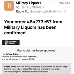 Military Liquors