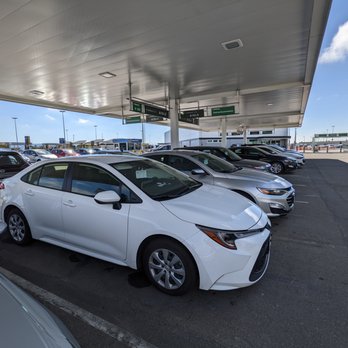 Alamo Rent A Car - "Intermediate Car" Toyota Corolla. White. I think the model year was 2022, but maybe it's 2021. I don't know. - Car Rental Near Me - Oakland, California Alamo Rent A Car - "Intermediate Car" Toyota Corolla. White. I think the model year was 2022, but maybe it's 2021. I don't know. - Car Rental Near Me - Oakland, California