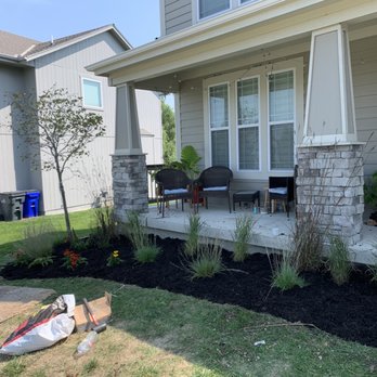 Cliffy Care Landscaping - the front of a house - Landscaping Near Me - Spring Hill, Kansas