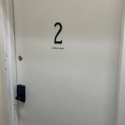 entrance after walking up to the second floor