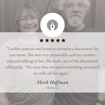 Ready Set Sign Mobile Notary - It was such a pleasure helping this sweet family take care of their mom's notarization needs. Thank you for the kind words! - Notaries Near Me Ready Set Sign Mobile Notary - It was such a pleasure helping this sweet family take care of their mom's notarization needs. Thank you for the kind words! - Notaries Near Me