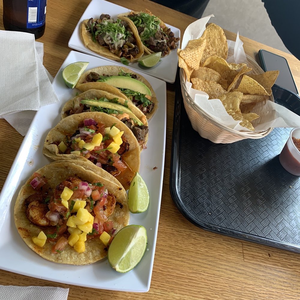 Taco Maya - Cajun Spice Shrimp taco Signature Taco - New Mexican Cuisine Near Me - Schaumburg, Illinois Taco Maya - Cajun Spice Shrimp taco Signature Taco - New Mexican Cuisine Near Me - Schaumburg, Illinois