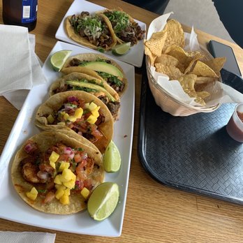 Taco Maya - Cajun Spice Shrimp taco Signature Taco - New Mexican Cuisine Near Me - Schaumburg, Illinois