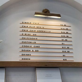 Chip Cookies - Menu as of 7/2025 - Desserts Near Me - Dublin, California Chip Cookies - Menu as of 7/2025 - Desserts Near Me - Dublin, California