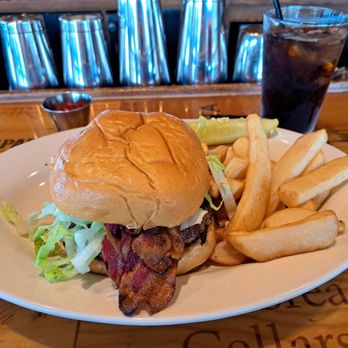 Salute - Salute, Rocky Hill, CT.  This burger was a monster! - Italian Near Me - Rocky Hill, Connecticut