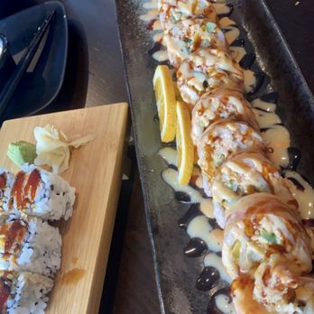 Ozaki Chinese Japanese - Sweet Potato Roll and Fuji Roll - Asian Fusion Near Me - Clementon, New Jersey