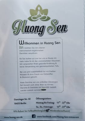 Menu photo 8 Huong Sen Berlin, BE