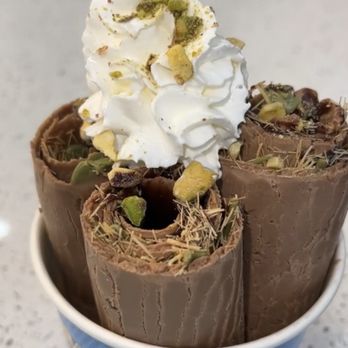I Scream Candy - Dubai. Chocolate rolled ice cream. - Candy Stores Near Me - Myrtle Beach, South Carolina I Scream Candy - Dubai. Chocolate rolled ice cream. - Candy Stores Near Me - Myrtle Beach, South Carolina