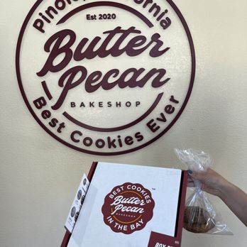 Butter Pecan Bakeshop - Box to protect the lil discs of pleasure. - Bakeries Near Me - Pinole, California Butter Pecan Bakeshop - Box to protect the lil discs of pleasure. - Bakeries Near Me - Pinole, California