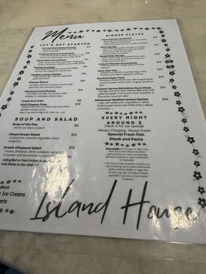 Menu photo 1 Kelley's Island House Kelleys Island, OH Menu photo 1 Kelley's Island House Kelleys Island, OH
