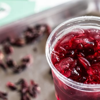 Heritage Eats - House Made Drink: Hibiscus Tea - Salad Near Me - Napa, California Heritage Eats - House Made Drink: Hibiscus Tea - Salad Near Me - Napa, California