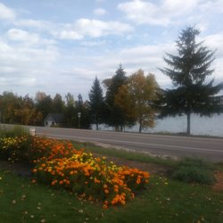 Omena Cut Flowers - The gardens are right across from the bay so you have a gorgeous view while you pick your bouquet
