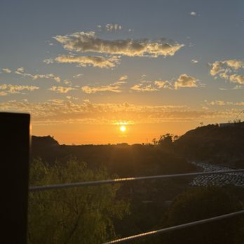 Castaway Burbank - The sunset view from our table - Bars Near Me - Burbank, California