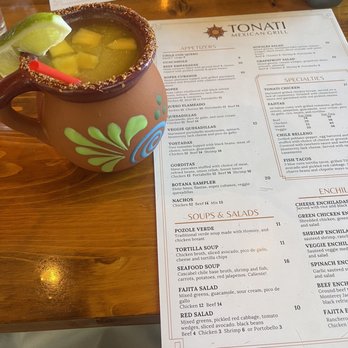 Tonati Mexican Grill - Mango Rita with Tajin - Mexican Near Me - Katy, Texas Tonati Mexican Grill - Mango Rita with Tajin - Mexican Near Me - Katy, Texas