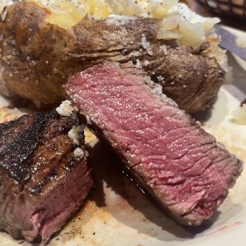 Texas Roadhouse - Perfect cook on steak-medium - Salad Near Me - Rogers, Arkansas