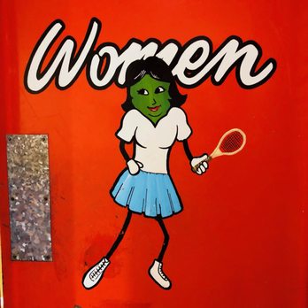 Willie's Grill & Icehouse - Creepy lady tennis pickle. - American Near Me - Conroe, Texas