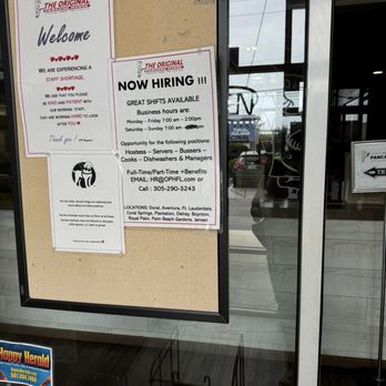 The Original Pancake House - They are hiring - Breakfast & Brunch Near Me - Delray Beach, Florida The Original Pancake House - They are hiring - Breakfast & Brunch Near Me - Delray Beach, Florida